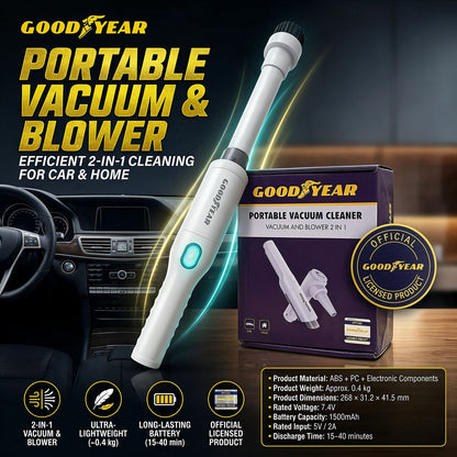 Goodyear Portable 2IN1 Vacuum & Blower