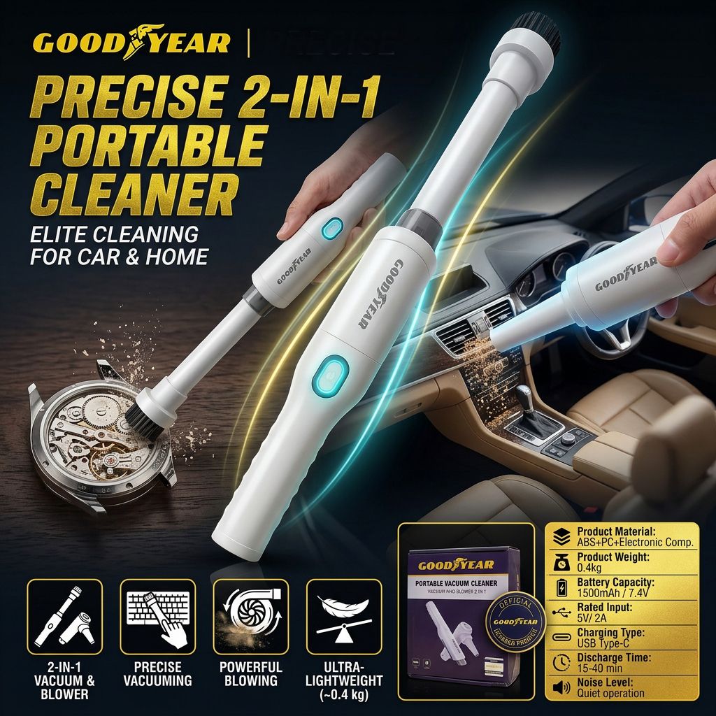 Goodyear Portable 2IN1 Vacuum & Blower