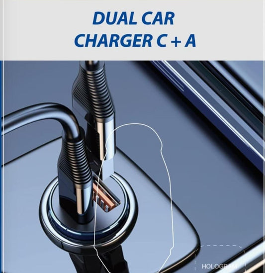 Goodyear Dual Car Charger C+A 30Watt Fast Charger