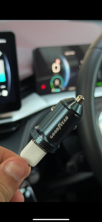 Goodyear Dual Car Charger C+A 30Watt Fast Charger